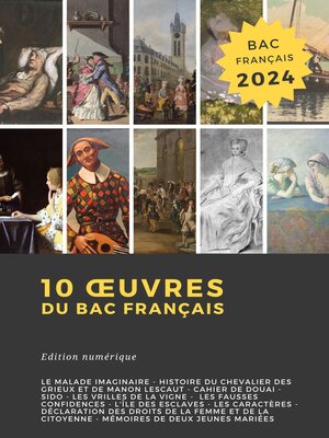 cover image of 10 œuvres du bac français